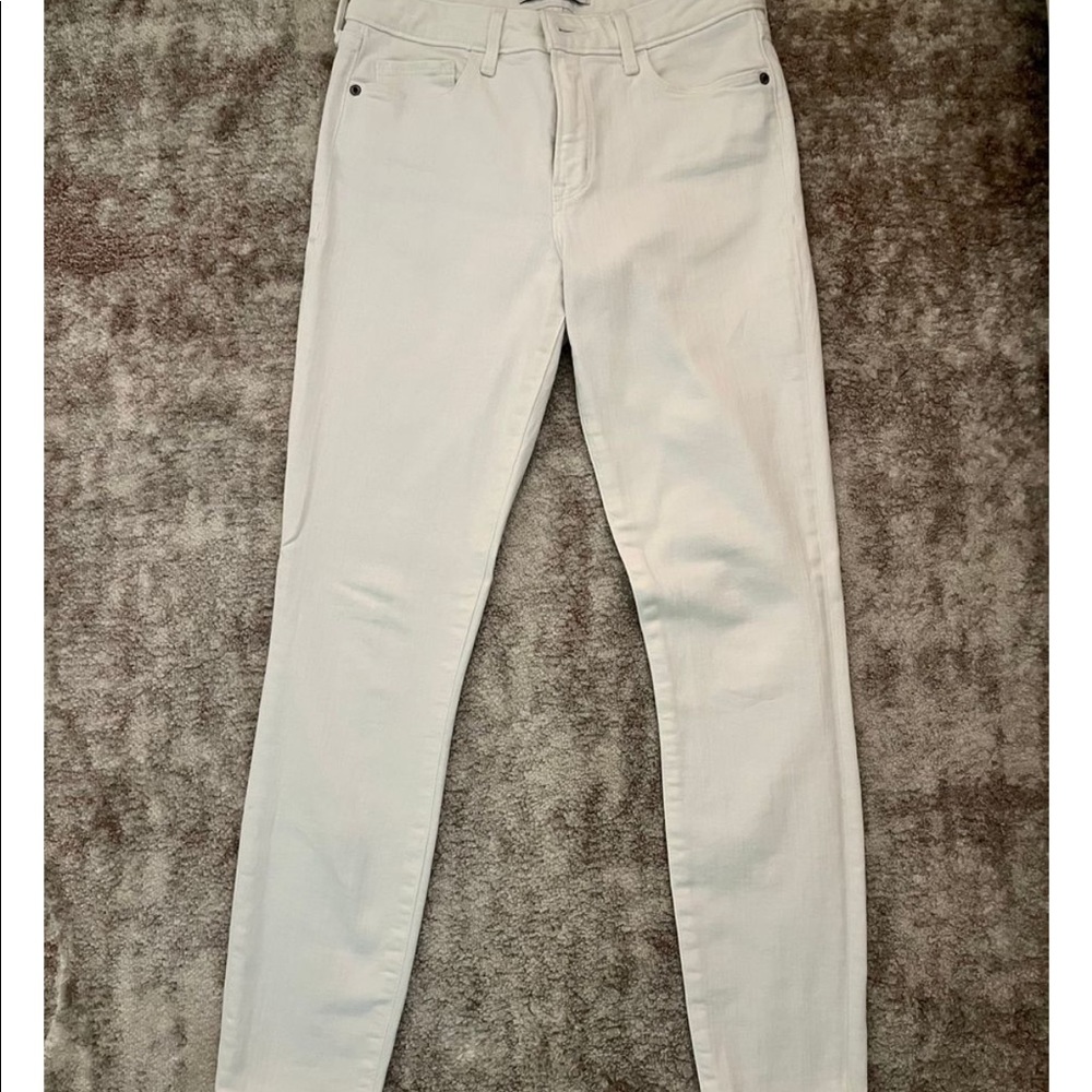 abercrombie white jeans